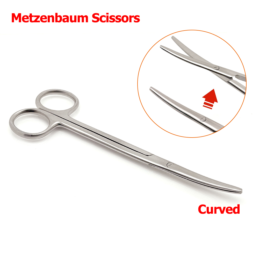 Medical Scissors - 14Cm Tc Metzenbaum Scissors Curved for