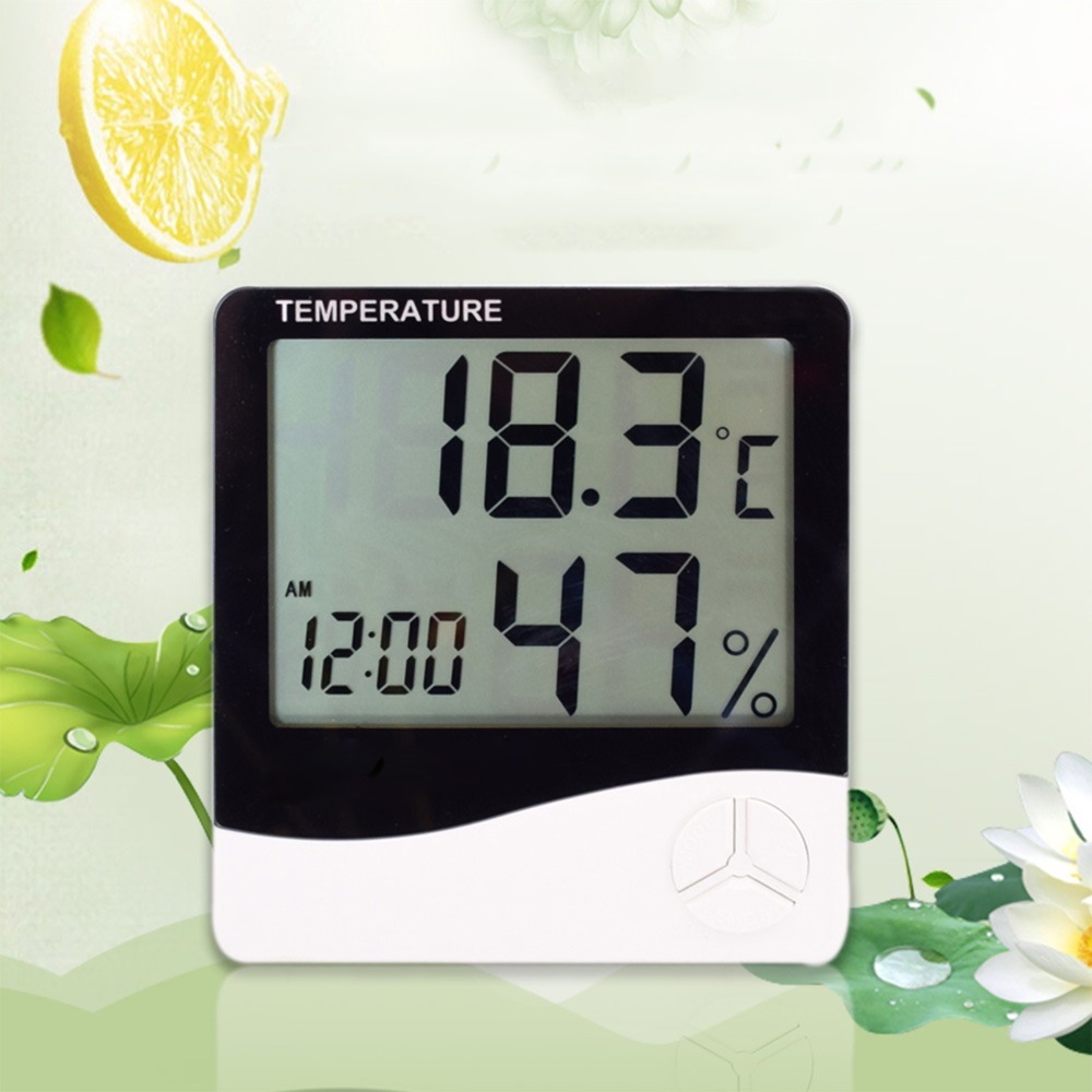 Large Display Screen Indoor Th - Thermometer Digital 评论和价格