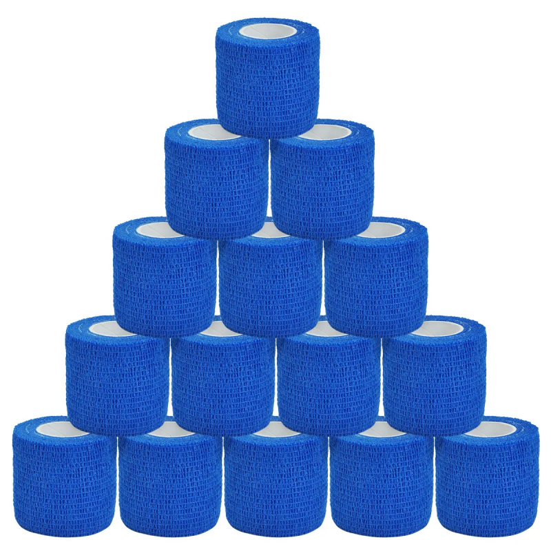 1/15pcs 4.8m Blue Sports Self  - Medical Tape 评论和价格