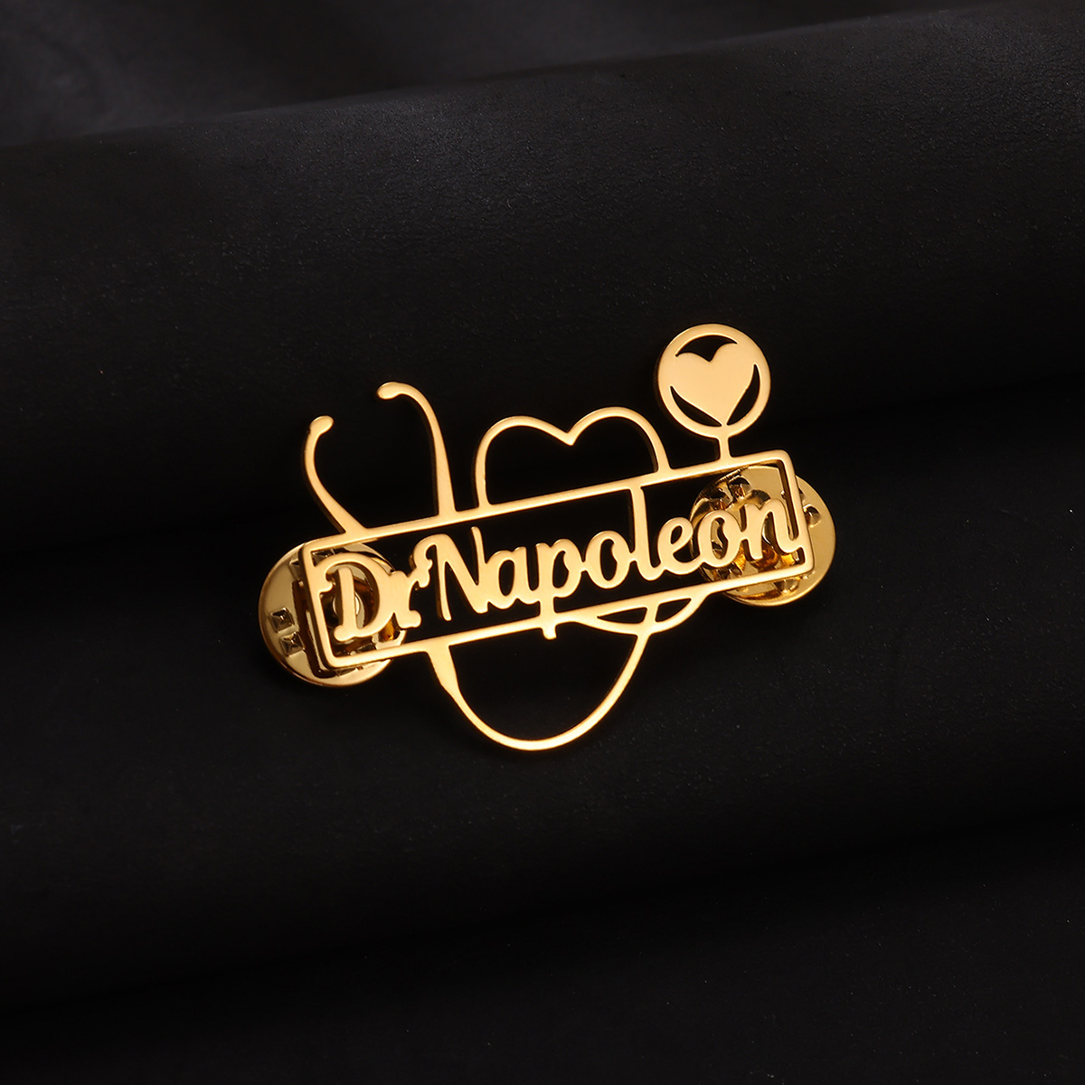 Custom Stethoscope Brooch Pers - Stethoscope 评论和价格