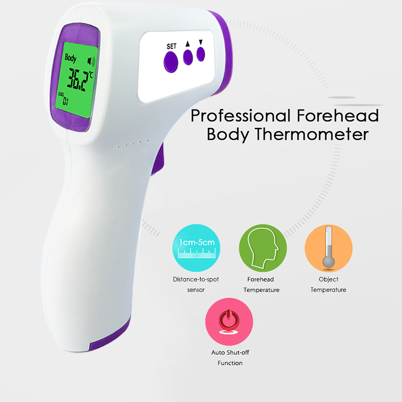 1pcs Forehead Temperature Gun  - Pulse Oximeter 评论和价格