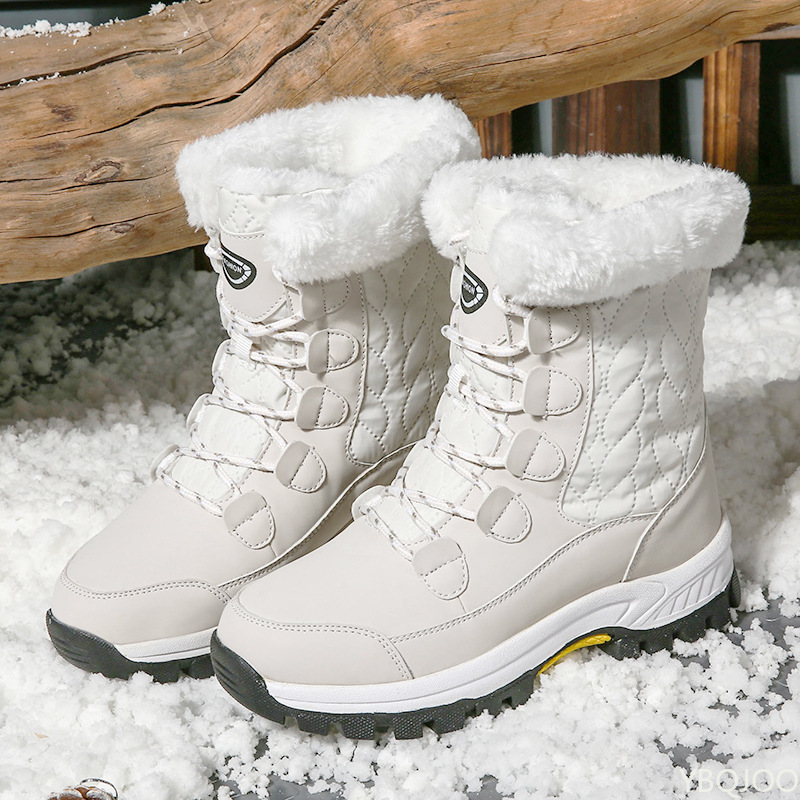 Winter snow boots for women's  - Bandage 评论和价格