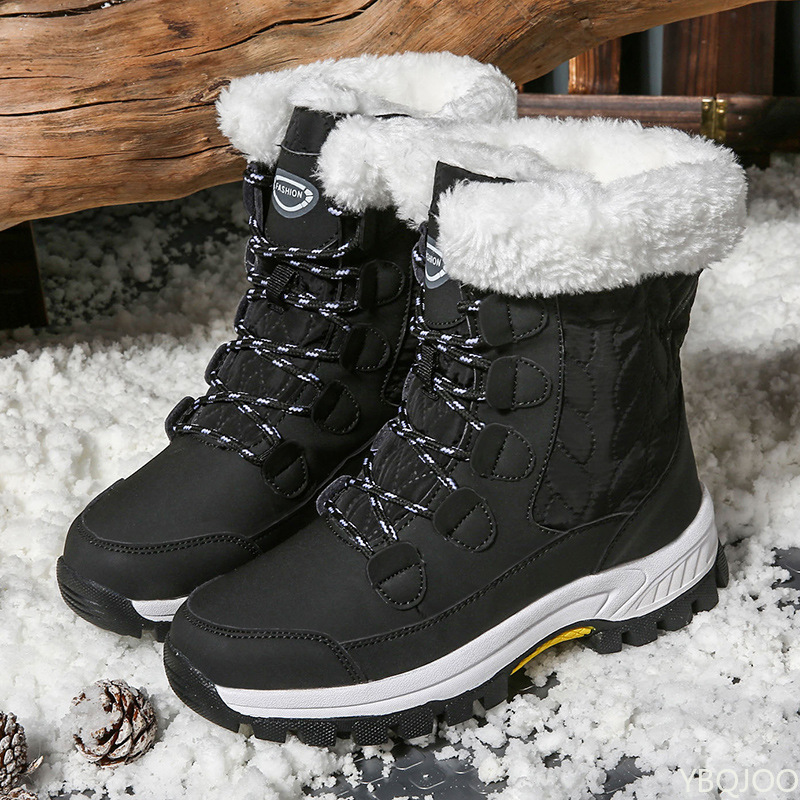 Winter snow boots for women's  - Bandage 评论和价格