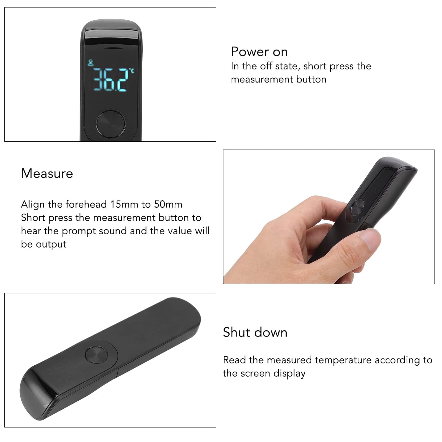 IDEABEL Infrared Fever Thermom - Pulse Oximeter 评论和价格