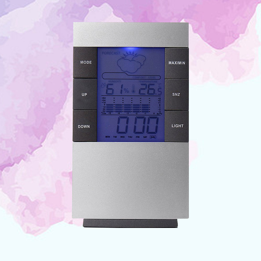 1Pcs LCD Digital Alarm Clock T - Thermometer Digital 评论和价格