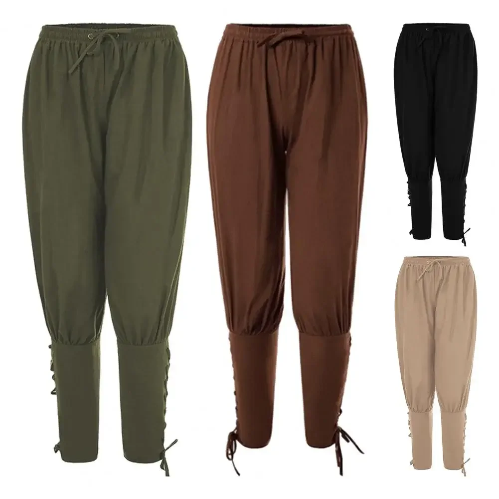 Adult Men Medieval Pirate Pant - Bandage 评论和价格