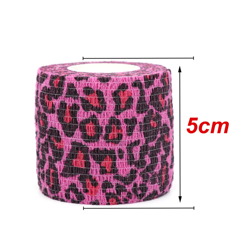 1/3/6 Pcs Pink Leopard Print S - Medical Tape 评论和价格